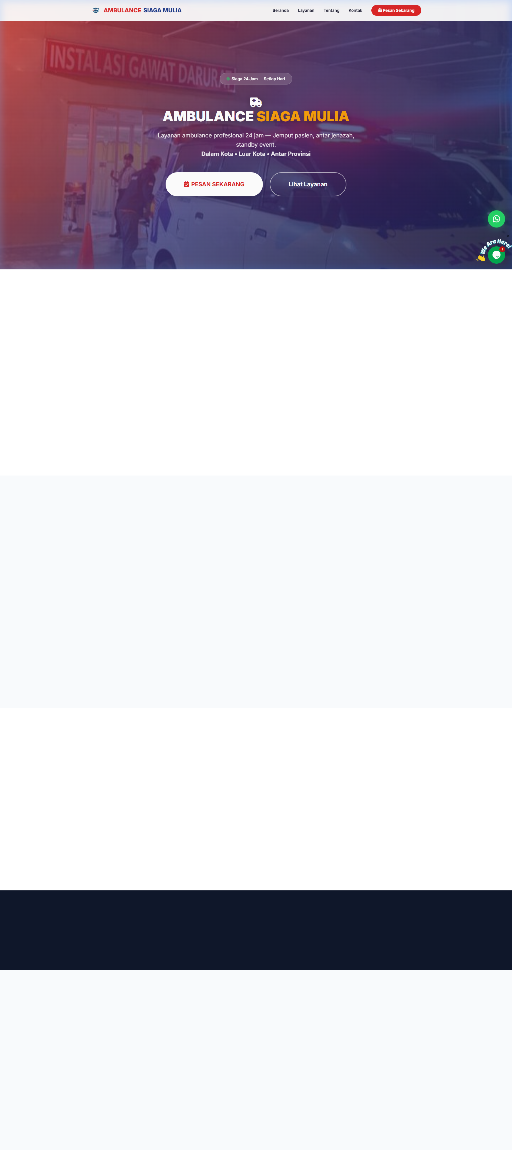 Ambulance Siaga Mulia Website
